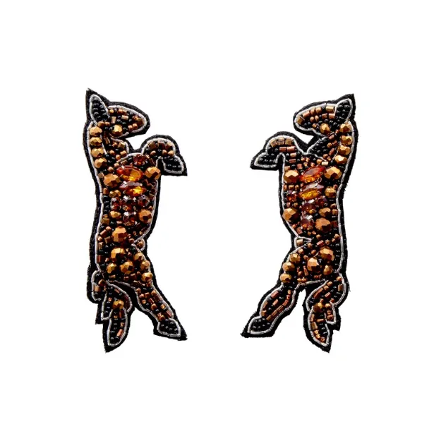 Bild von Brosche für Slipper: Pferd - by vivi.