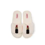 Bild von Brosche für Slipper: Lippenstift - by vivi.