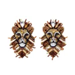 Bild von Brosche für Slipper: Löwe / Loewe - by vivi.