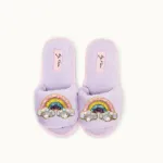 Bild von Brosche für Slipper: Regenbogen - by vivi.