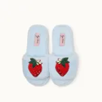 Bild von Brosche für Slipper: Erdbeeren - by vivi.
