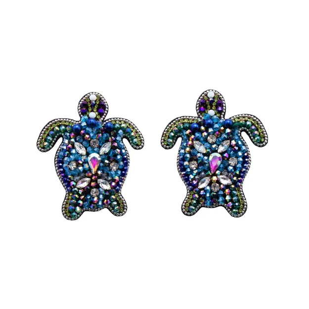 Bild von Brosche für Slipper: Schildkröte - by vivi.