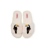 Bild von Brosche für Slipper: Tucan - by vivi.