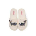 Bild von Brosche für Slipper: wal - by vivi.