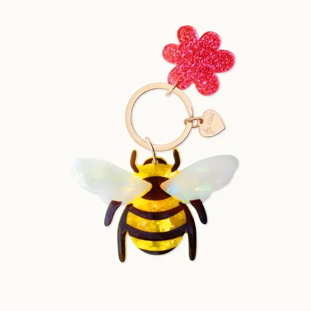 Bild von Schlüsselanhänger Biene  - by vivi.
