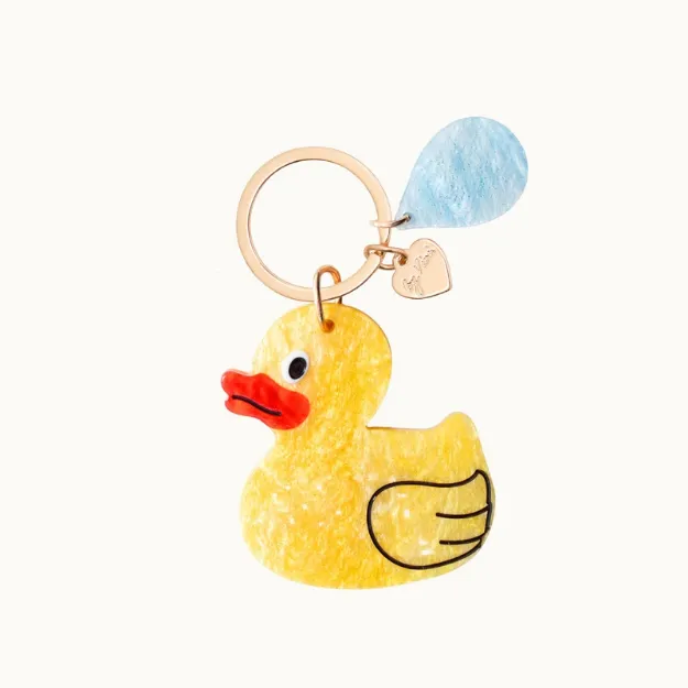 Bild von Schlüsselanhänger Qietscheente - by vivi.