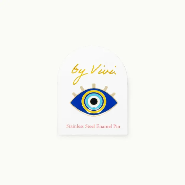Bild von Pin Evil Eye - by vivi.