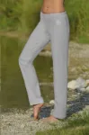 Bild von Wellness-Hose lang unisex in silbergrau von The Spirit of OM