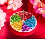 Bild von Regenbogen Mandala