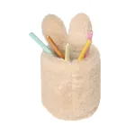 Bild von Plüsch Stiftebecher Hase Hoppy beige & rose VE