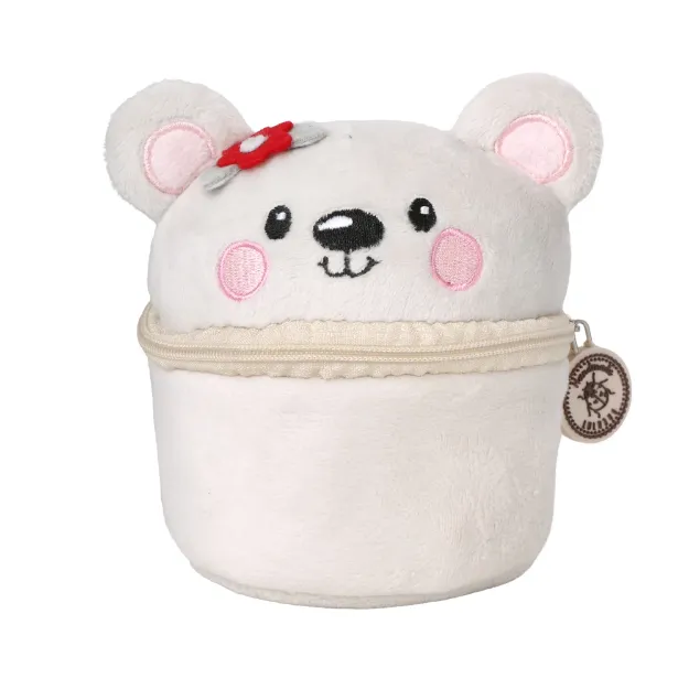 Bild von VE Plüsch Schmuckbox 3fach