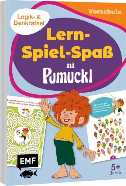 Bild von Lern-Spiel-Spass mit Pumuckl - MeinVorschulblock: Logik- und Denkrätsel