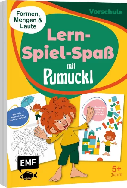 Bild von Lern-Spiel-Spass mit Pumuckl - MeinVorschulblock: Formen, Mengen und Laute