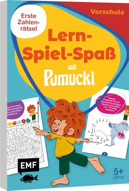 Bild von Lern-Spiel-Spass mit Pumuckl - MeinVorschulblock: Erste Zahlen
