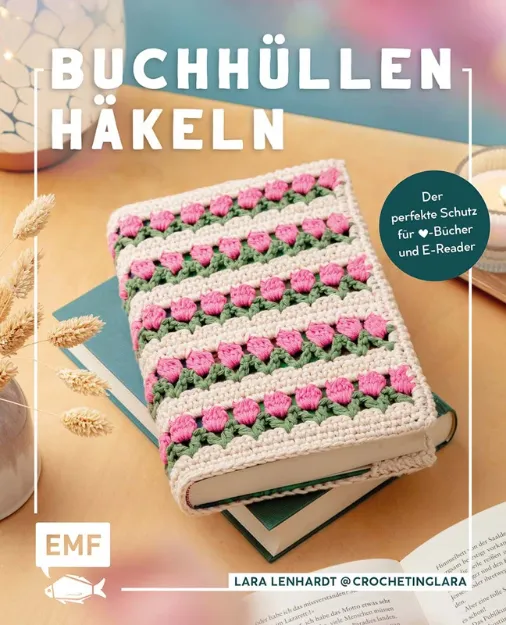 Bild von Lenhardt L: Buchhüllen häkeln – mit@crochetinglara