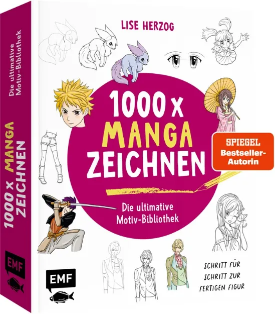 Bild von Herzog L: Die ultimativeMotiv-Bibliothek – 1000 x Manga zeichne