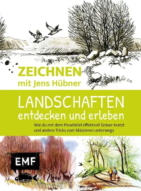Bild von Hübner J: Zeichnen mit Jens Hübner:Landschaften entdecken und erleben