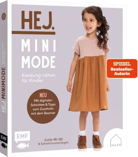 Bild von JULESNaht: Hej. Minimode – Kleidungnähen für Kinder. Mit digitalen Schnitt