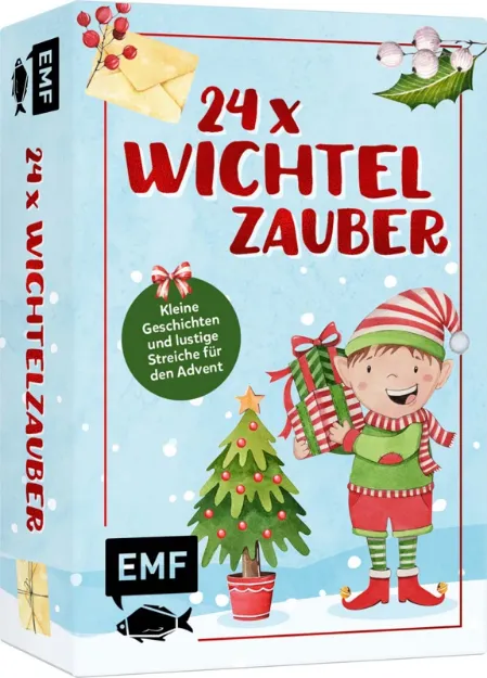 Bild von Berger N: Adventskalender-Kartenset: 24x Wichtelzauber