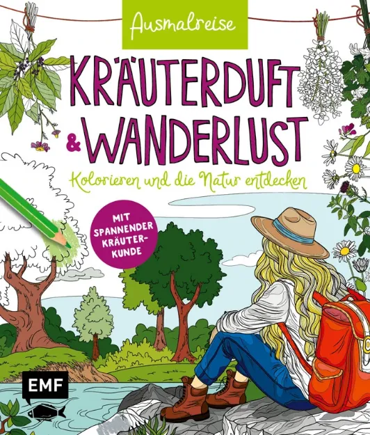 Bild von Ausmalreise Kräuterduft und Wanderlust