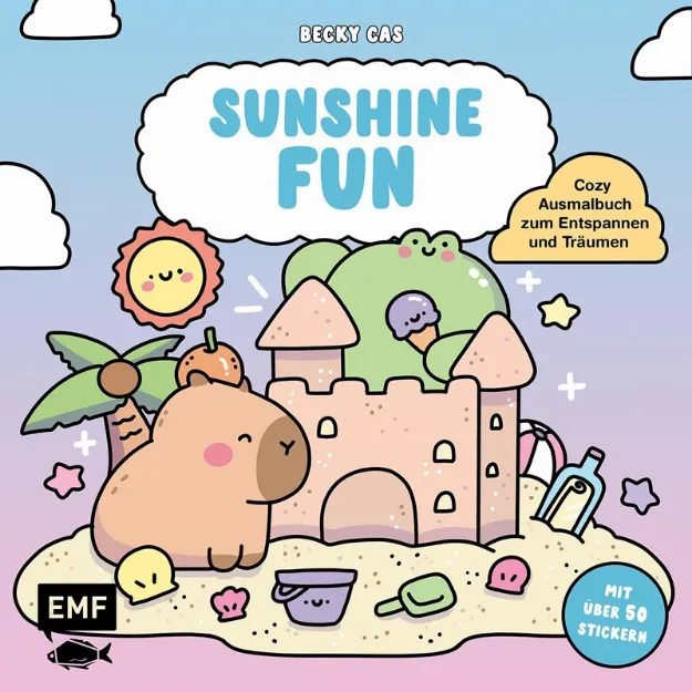 Bild von Castañeda B: Sunshine Fun – CozyAusmalbuch zum Entspannen und Träumen