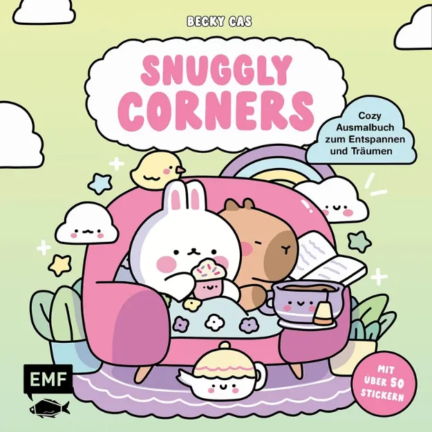 Bild von Castañeda B: Snuggly Corners – CozyAusmalbuch zum Entspannen und Träumen