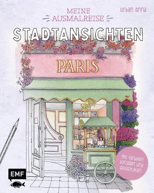 Bild von Wielinga / Urban Anna A: MeineAusmalreise – Stadtansichten Paris