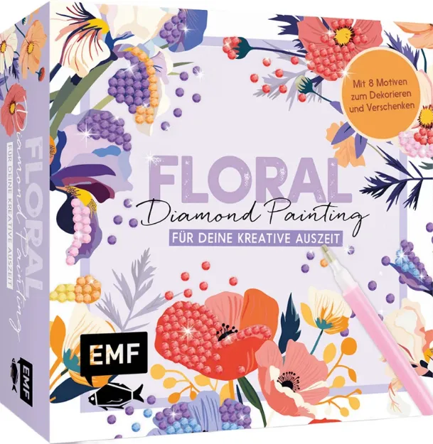 Bild von Floral Diamond Painting – DIY-Set fürdeine kreative Auszeit