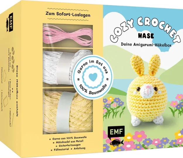 Bild von Ly A: Cozy Crochet – DeineAmigurumi-Häkelbox: Hase