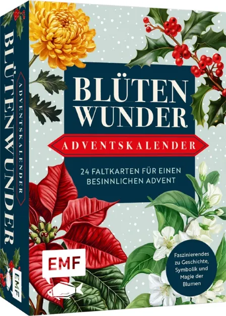 Bild von Adventskalender-Kartenset: Blütenwunder
