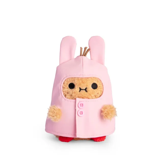 Bild von Noodoll Mini Ricespud Plush Toy Ricespud in the rain- Pink bunny, VE-4