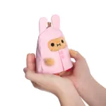 Bild von Noodoll Mini Ricespud Plush Toy Ricespud in the rain- Pink bunny, VE-4