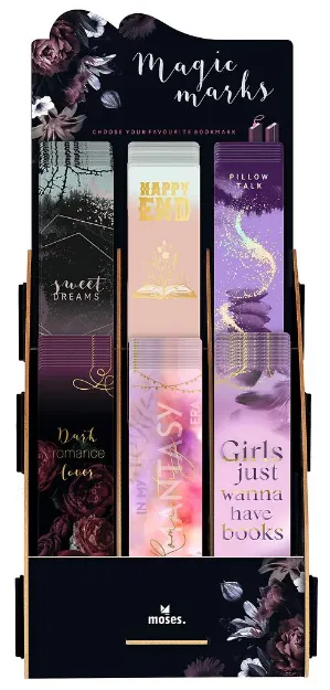 Bild von Display Just One More Chapter Lesezeichen mit Band