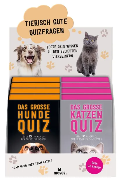 Bild von Display Hunde & Katzen Quiz