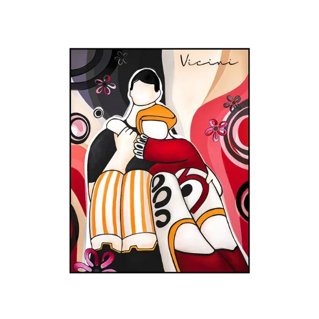 Bild von QUADRO ABBRACCI VICINI 80X100