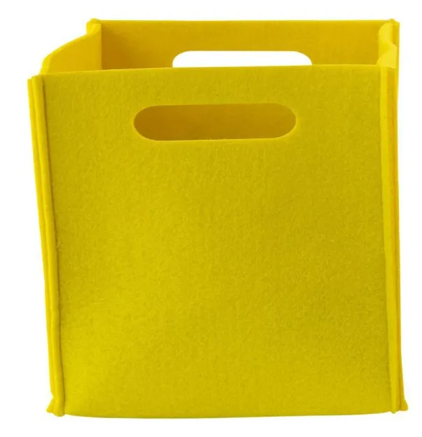 Bild von Felt Basket Small Yellow (20x20 cm.), VE-3