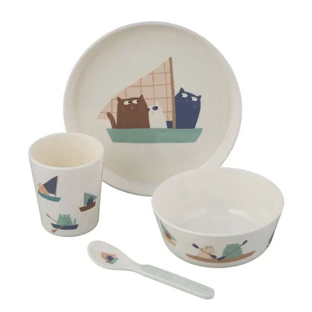 Bild von 4-piece gift box the sailing cats, VE-3