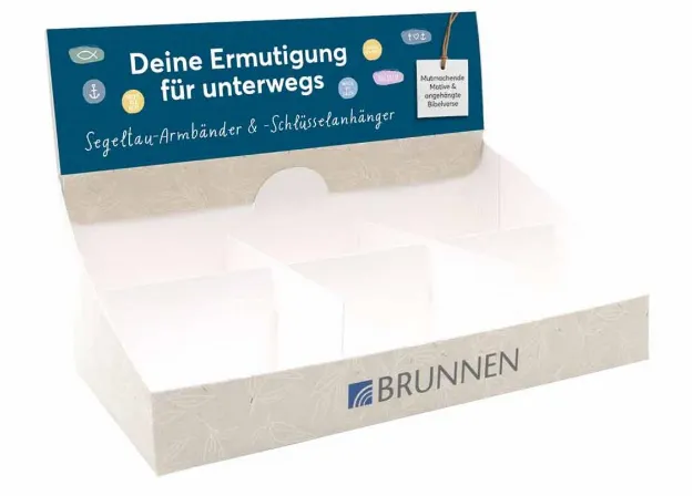 Bild von Display - Schlüsselanhänger und Armbänder aus Segeltau