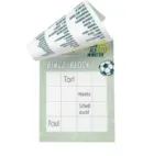 Bild von Mehr als 90 Minuten - Bingo-BlockFussball