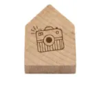 Bild von Magnetisches Holzhaus Kamera
