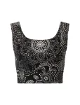 Bild von Yoga Bra Hatha Maui in schwarz-natur von The Spirit of OM