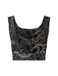 Bild von Yoga Bra Hatha Maui in schwarz-natur von The Spirit of OM