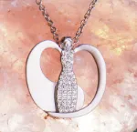 Bild von Engel Anhänger mit SWAROVSKI ELEMENTS