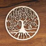 Bild von Yggdrasil aus Holz 8 cm