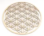 Bild von Blume des Lebens aus Holz 28 cm