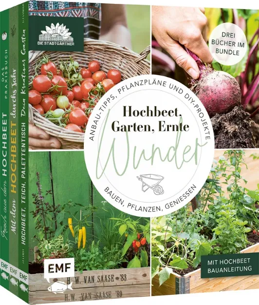 Bild von Die Stadtgärtner: Garten, Hochbeet,Ernte-Wunder – Drei Bücher im Bundle