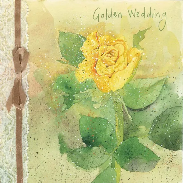 Bild von GOLD ANNIVERSARY CARD