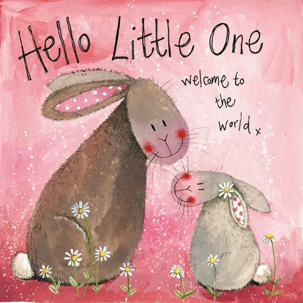 Bild von LITTLE GIRL NEW BABY CARD