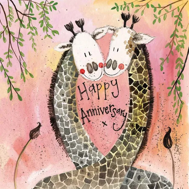 Bild von LONG NECKS ANNIVERSARY CARD