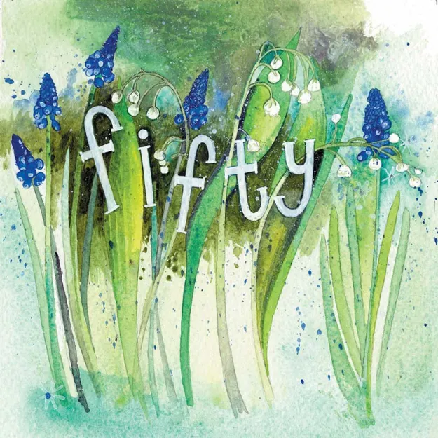 Bild von FIFTY BIRTHDAY CARD